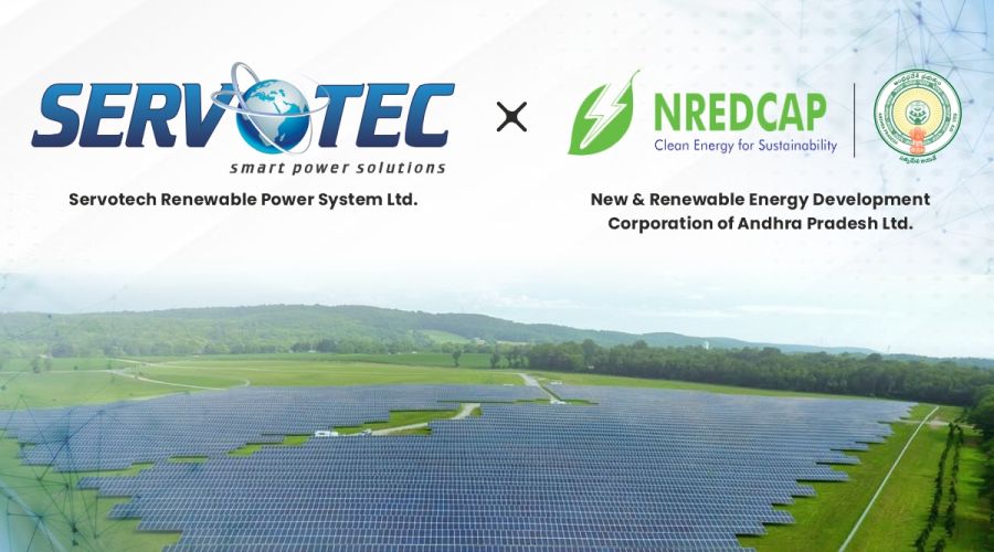 Servotech Renewable Secures ₹73.70 Crore Rooftop Solar Project from NREDCAP, Govt. of Andhra Pradesh